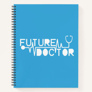 Future doctor medicine Stethoscope Notebook