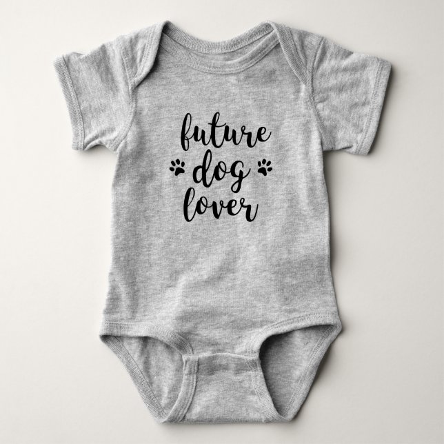 Future Dog Lover Bodysuit (Front)