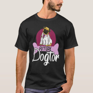 Future Dogtor Dog Women Corgi Doggy Love 1 T-Shirt