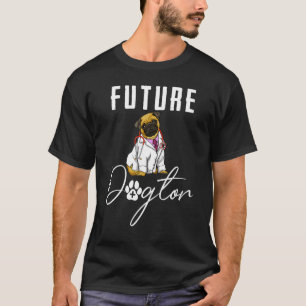 Future Dogtor Pug  Women Love Doggy Doctor 3 T-Shirt