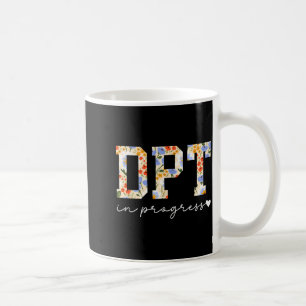 Future dpt in progress doctor of physical therapy coffee mug