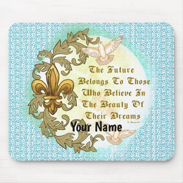 Future Dreams   mousepad  (Front)