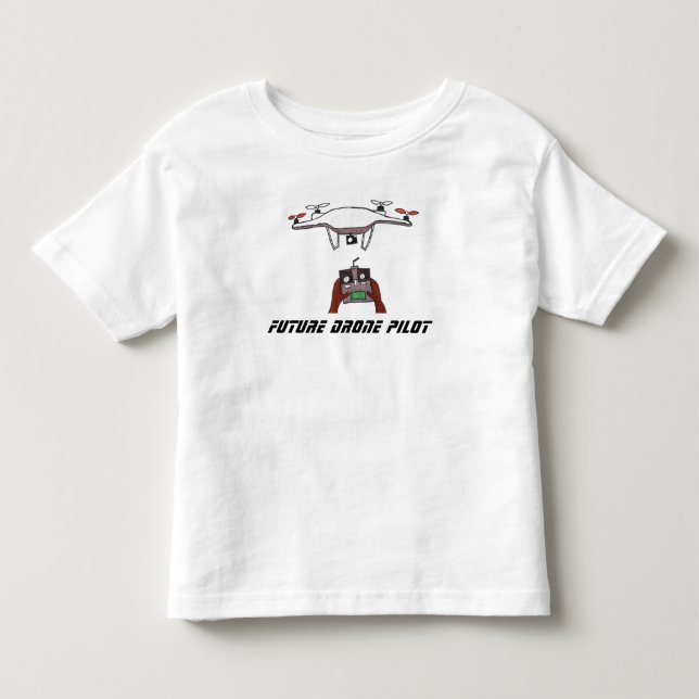 Future drone pilot toddler t-shirt (Front)