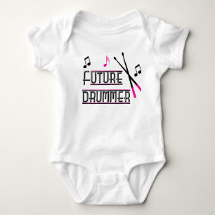 Future Drummer Baby Bodysuit