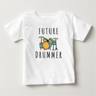 future Drummer Baby T-Shirt