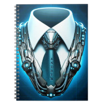 Future Elegance – 4D Necktie Classic Notebook