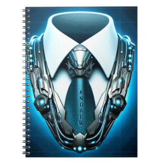 Future Elegance – 4D Necktie Classic Notebook