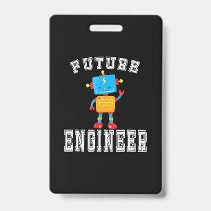 Future Engineer Costume Robot Robotics Lover Gift Badge