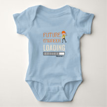 Future Engineer Loading Blue Funny Make Your Own