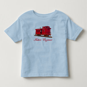 FUTURE ENGINEER-T-SHIRT --RED CABOOSE TODDLER T-SHIRT