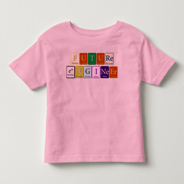 Future Engineer Toddler Tee (Front)