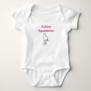Future Equestrian Baby Bodysuit