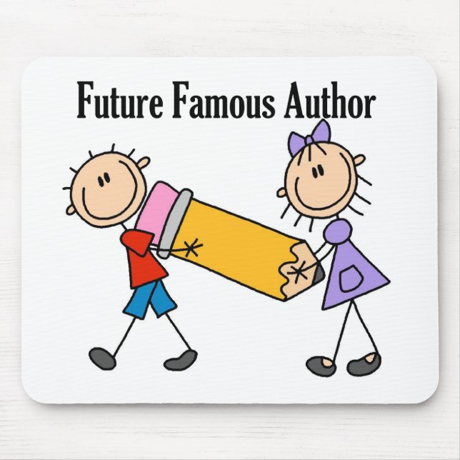 Future Famous Author Mouse Pad (Front)
