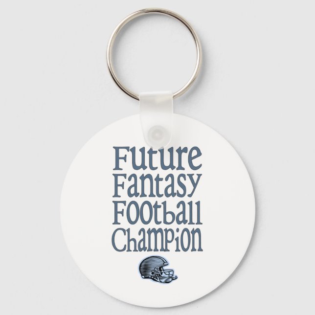 Future Fantasy Football Champ Keychain (Front)