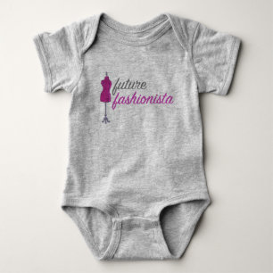 Future Fashionista Fashion Design Sewing Mannequin Baby Bodysuit