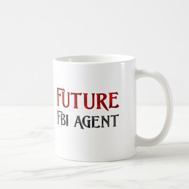Future Fbi Agent Coffee Mug (Right)