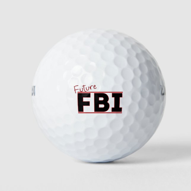 Future FBI Golf Balls (Front)