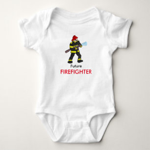 Future Firefighter Baby Bodysuit