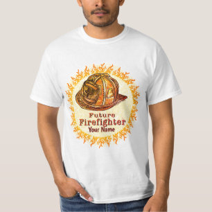 Future FireFighter Helmet  t-shirt