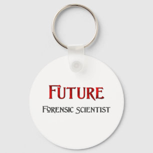 Future Forensic Scientist Keychain
