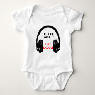 Future Gamer Like Daddy! Baby Bodysuit
