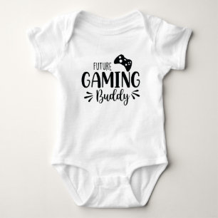 Future gaming buddy baby bodysuit