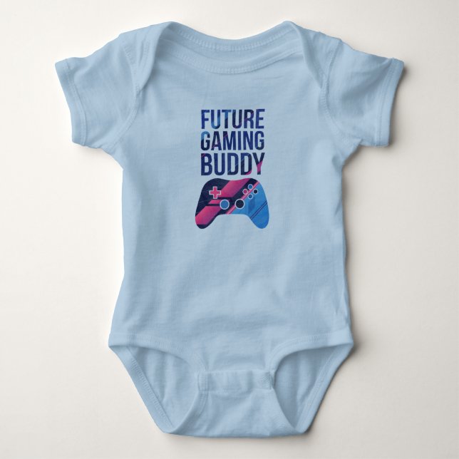 Future Gaming Buddy Baby Bodysuit (Front)