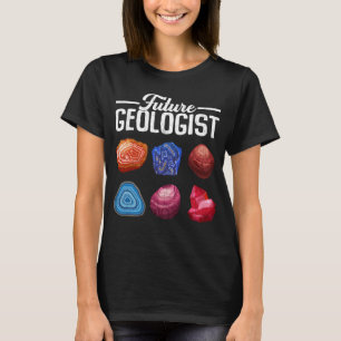 Future Geologist  Geology Rock Collector Graphic T-Shirt