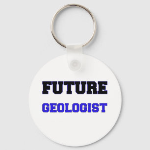 Future Geologist Keychain