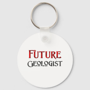 Future Geologist Keychain