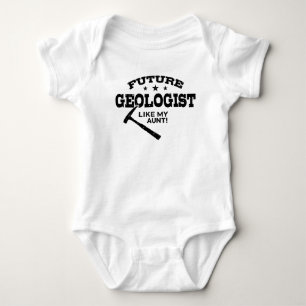 Future Geologist Like My Aunt Baby Bodysuit