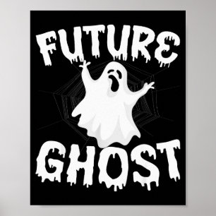 Future Ghost Funny Halloween Boo Soky Trick Or Tre Poster