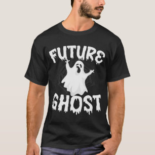 Future Ghost Funny Halloween Boo Soky Trick Or Tre T-Shirt