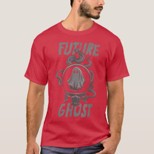 Future Ghost Nu Goth Metalhead Evil Spirit Ghost  T-Shirt