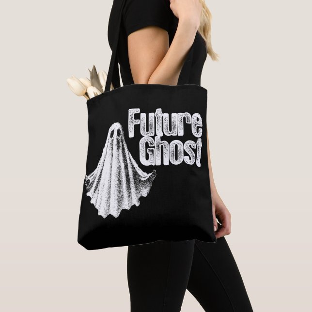 Future Ghost Tote Bag (Close Up)