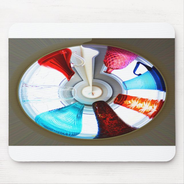 Future glass art mouse pad (Front)