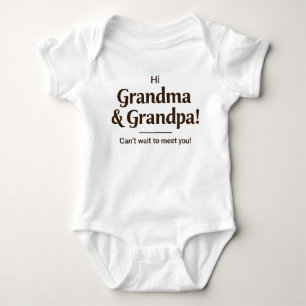 “Future Grandbaby Bodysuit” simple, cute design Baby Bodysuit