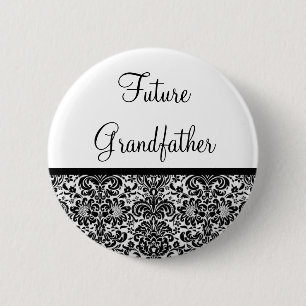 Future Grandfather 2 Inch Round Button