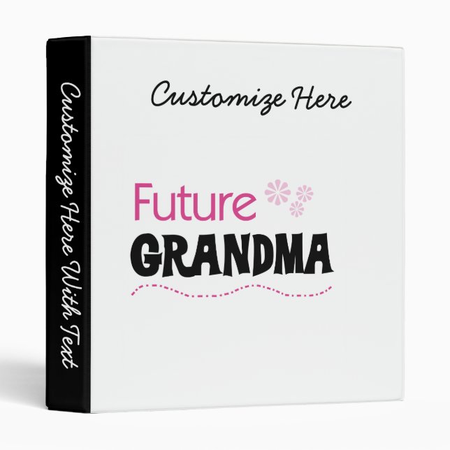 Future Grandma Gifts Binder (Front/Spine)