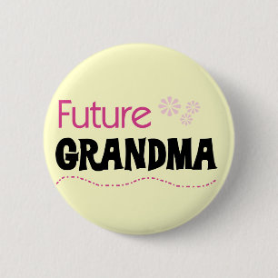 Future Grandma Tshirts and Gifts 2 Inch Round Button
