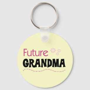 Future Grandma Tshirts and Gifts Keychain