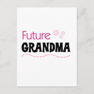 Future Grandma Tshirts and Gifts Postcard