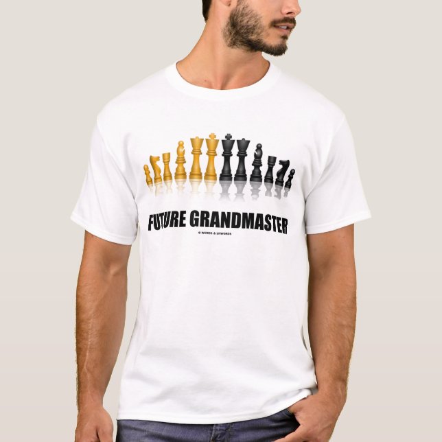 Future Grandmaster (Chess Set) T-Shirt (Front)