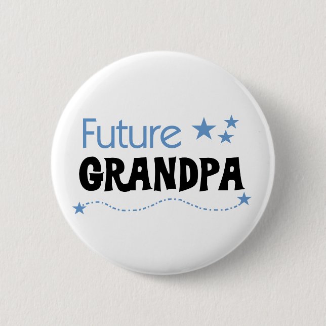 Future Grandpa 2 Inch Round Button (Front)