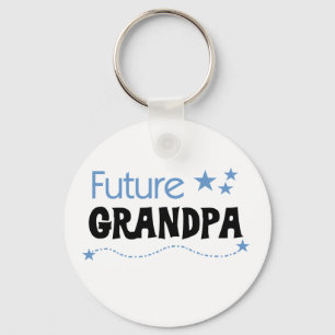 Future Grandpa Keychain