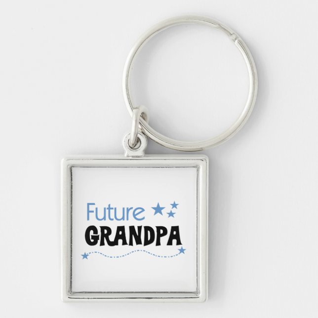 Future Grandpa Tshirts and Gifts Keychain (Front)