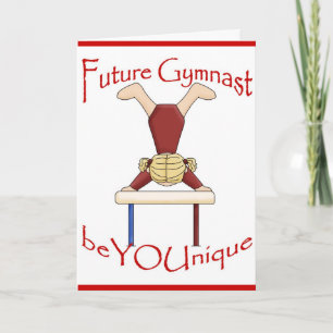 Future Gymnast Greeting Card by BeYOUnique