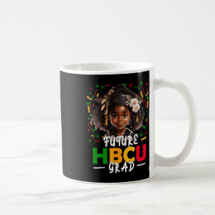 Future Hbcu Grad Afro Black Girl Kids Graduation C Coffee Mug