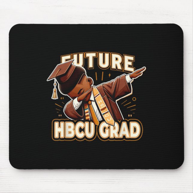 Future Hbcu Grad Black Excellence Graduation Stude Mouse Pad (Front)