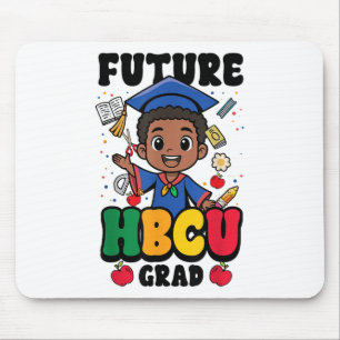 Future Hbcu Grad Boy Black History College Graduat Mouse Pad